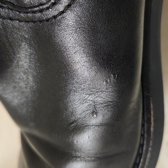 Coach Vinni Monogram Leather Boots, Black, Women's 8 - Picture 8 of 9